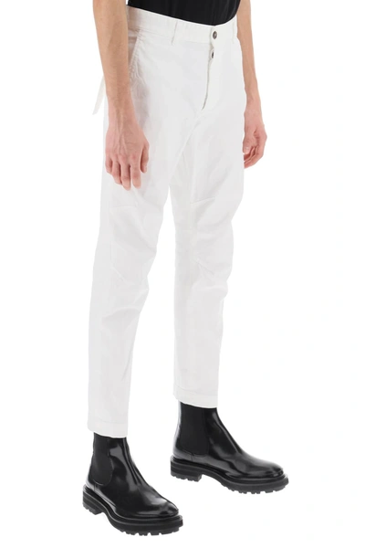 Dsquared2 Sexy Chino Pants In Weiss