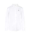 POLO RALPH LAUREN COTTON SHIRT WITH EMBROIDERED LOGO