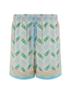 Casablanca Ping Pong Silk Shorts