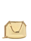 STELLA MCCARTNEY MIRRORED ALTER MAT SHOULDER BAG WITH LOGOED CHARM