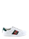 Gucci Men's New Ace Embroidered Low-top Sneakers