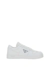 Prada Sneakers In Re-nylon Bianco Uomo In White