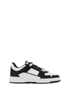 Valentino Dotsliberty Sneakers Leather Perforated Toe