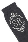 SIMONE ROCHA SR SOCKS WITH PEARLS AND CRYSTALS