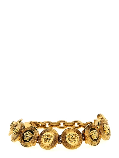 Versace Tribute Medusa Chain Bracelet In Gold