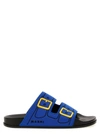 Marni Embroidered Slip-on Slides