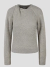 Stella Mccartney Knitwear With Asymmetric Detail And Ribbed Texture