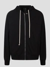 Rick Owens Windbreaker Sweatshirt In Black
