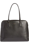 KATE SPADE YOUNG LANE - MARYBETH LEATHER TOTE WITH REMOVABLE LAPTOP SLEEVE - BLACK,PXRU7944