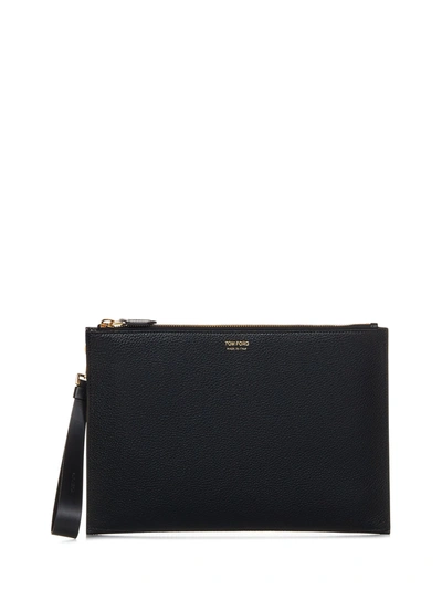 Tom Ford Clutch  In Nero