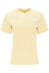 Sporty And Rich Health Is Wealth Cotton T-shirt In Yellow