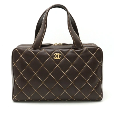 Pre-owned Chanel - Brown Leather Shopper Bag ()