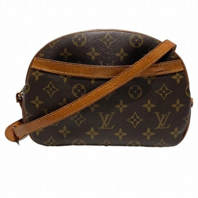 Pre-owned Louis Vuitton Blois Brown Canvas Shoulder Bag ()