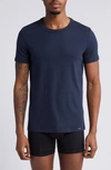 Tom Ford Cotton Jersey Crewneck T-shirt In Blue