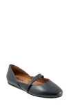 Softwalk Samara Flat In Navy