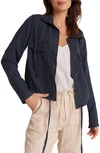 BELLA DAHL BELLA DAHL RIVER DRAWSTRING WAIST UTILITY JACKET