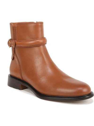 FRANCO SARTO ELESE WOMENS LEATHER ANKLE BOOTIES