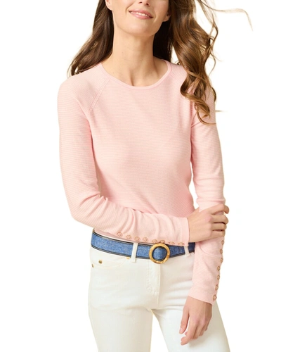 J.mclaughlin Janie Sweater In Pink