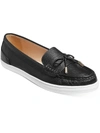 JACK ROGERS REMY WEEKEND WOMENS LEATHER BOW BOAT SHOES
