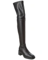 Staud Aimee Vegan Leather Over-the-knee Boots In Black