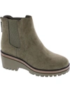 Mia Sefi Womens Suede Ankle Chelsea Boots In Multi
