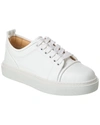 Christian Louboutin Louboutin Sneakers Louis Junior Mens Leather White In White