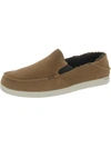 REEF CUSHION MATEY COZY MENS SUEDE SLIP ON LOAFERS