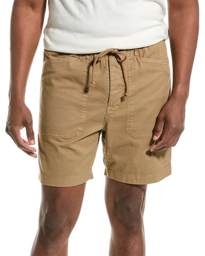 Alex Mill Button Fly Short In Brown