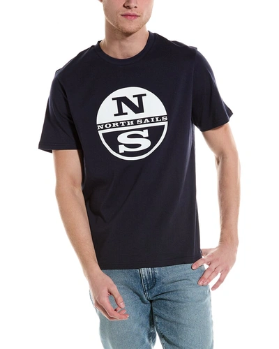 North Sails Graphic T-shirt In Navy