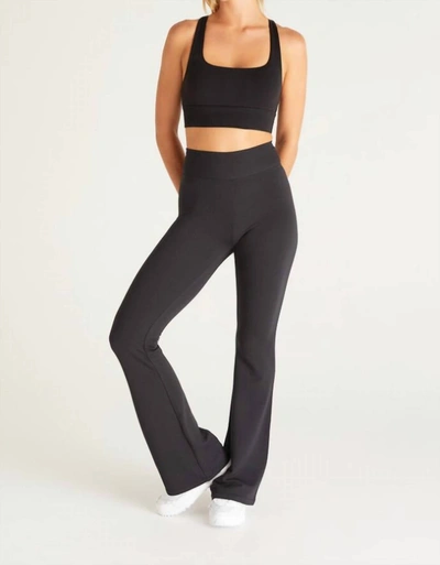 Z Supply Everyday Flare Pant In Black