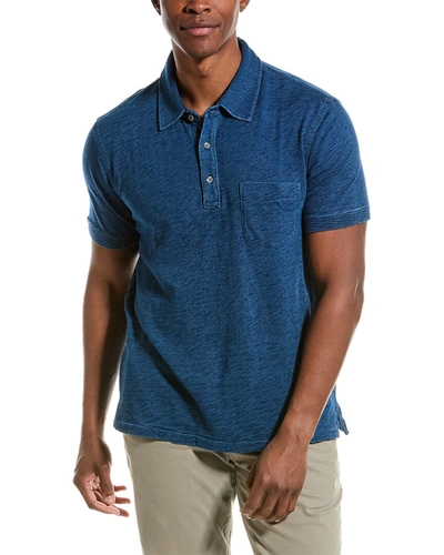 Alex Mill Standard Polo Shirt In Blue