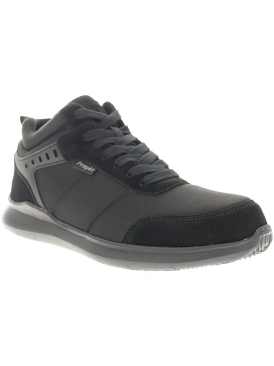 Propét Viator Hi Mens Fitness Lifestyle Fashion Sneakers In Black