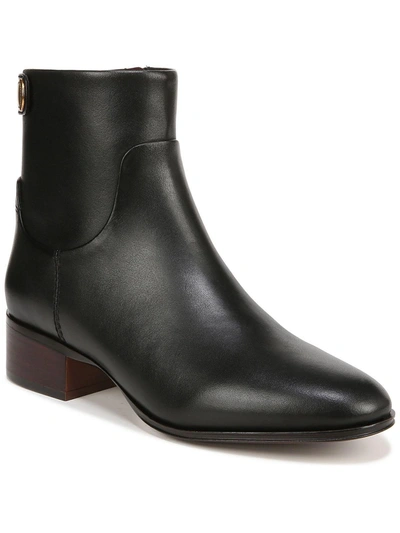 Sarto Franco Sarto Joanne Womens Leather Western Ankle Boots In Black