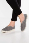 Ilse Jacobsen Tulip 139 Perforated Slip-on Sneaker In Grey
