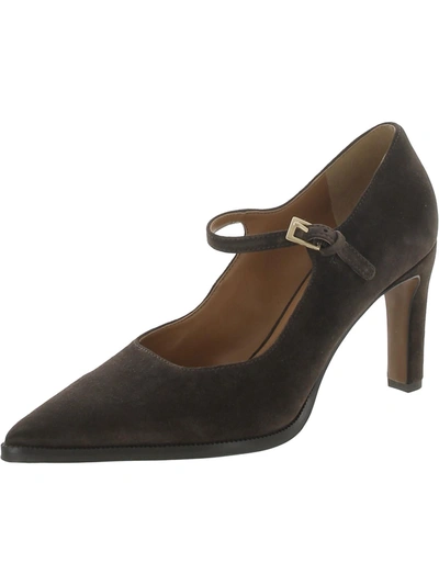 Sarto Franco Sarto Atena Womens Buckle Ankle Strap Pumps In Grey