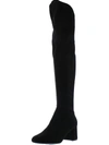 NINE WEST WOMENS SUEDE HIGH BOOT THIGH-HIGH BOOTS