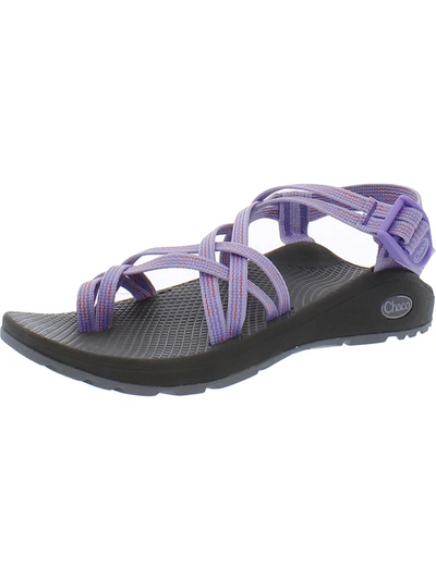Chaco Womens Ankle Summer Strappy Sandals In Purple