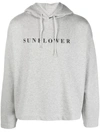 Sunflower Day Hoodie In Grey