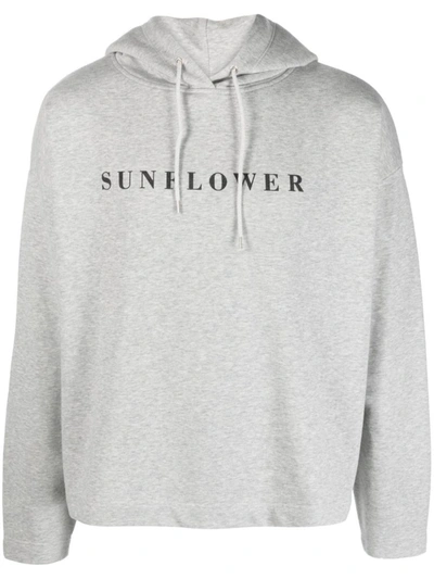 Sunflower Day Hoodie In Grey