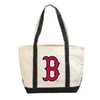 LOGO BRANDS BOSTON RED SOX CANVAS TOTE BAG