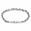 Anchor & Crew Halyard Single Sail Silver Chain Bracelet In Chain