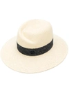 MAISON MICHEL MAISON MICHEL PANAMA HAT - NEUTRALS,1001047002VIRGINIE12228999