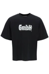 Gmbh Logo Organic Cotton Oversize T-shirt In Black