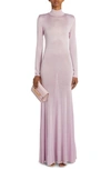 TOM FORD LONG SLEEVE JERSEY GOWN