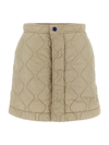 BURBERRY QUILTED SKIRT