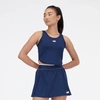 New Balance Women's Cropped Tournament Tank Top In Blue