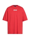 Dsquared2 Man T-shirt Red Size Xxl Cotton