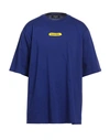 Dsquared2 Man T-shirt Blue Size Xxl Cotton