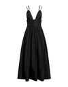 Philosophy Di Lorenzo Serafini Woman Midi Dress Black Size 8 Polyester
