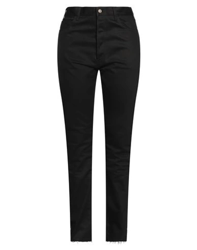 Celine Woman Pants Black Size 00 Cotton